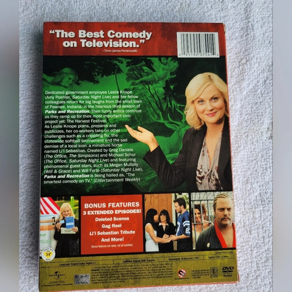 Parks and Recreation DVD Season Three - Picture 2 of 5